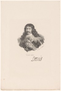 Portret van Lodewijk XIII van Frankrijk