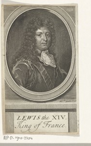 Portret van Lodewijk XIV