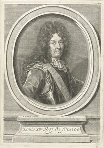 Portret van Lodewijk XIV
