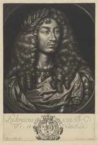 Portret van Lodewijk XIV, koning van Frankrijk