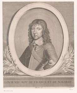 Portret van Lodewijk XIV, koning van Frankrijk