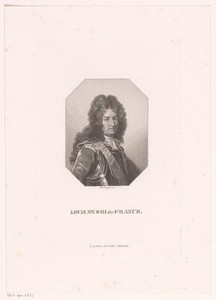 Portret van Lodewijk XIV, koning van Frankrijk
