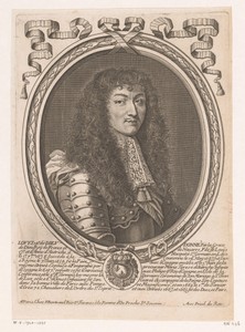 Portret van Lodewijk XIV, koning van Frankrijk