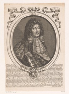 Portret van Lodewijk XIV, koning van Frankrijk