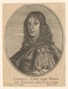 Portret van Lodewijk XIV van Frankrijk