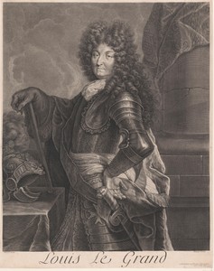 Portret van Lodewijk XIV van Frankrijk