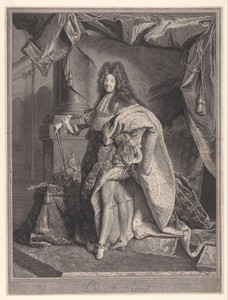 Portret van Lodewijk XIV van Frankrijk