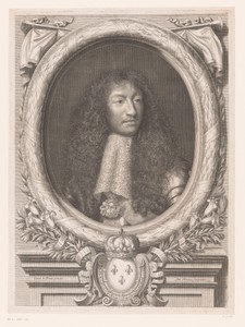 Portret van Lodewijk XIV van Frankrijk