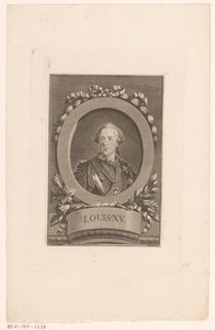 Portret van Lodewijk XV