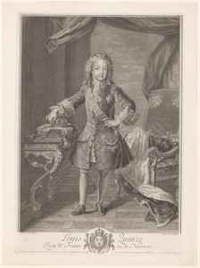 Portret van Lodewijk XV