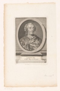 Portret van Lodewijk XV