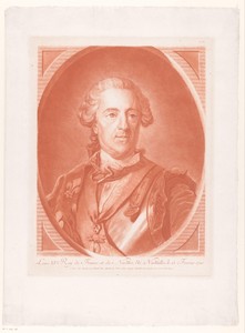 Portret van Lodewijk XV