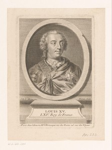 Portret van Lodewijk XV