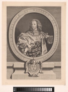 Portret van Lodewijk XV
