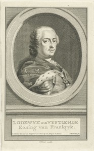 Portret van Lodewijk XV, koning van Frankrijk