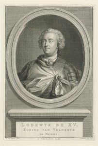 Portret van Lodewijk XV, koning van Frankrijk