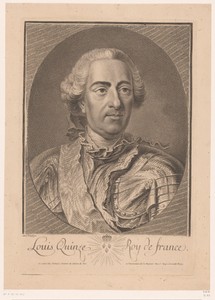 Portret van Lodewijk XV van Frankrijk