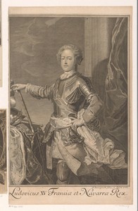 Portret van Lodewijk XV van Frankrijk