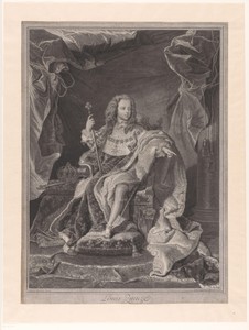 Portret van Lodewijk XV van Frankrijk
