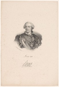 Portret van Lodewijk XV van Frankrijk