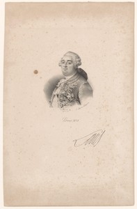 Portret van Lodewijk XVI van Frankrijk