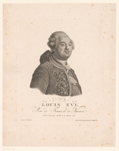 Portret van Lodewijk XVI van Frankrijk