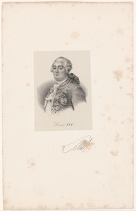 Portret van Lodewijk XVI van Frankrijk