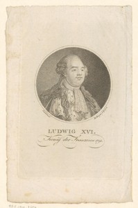 Portret van Lodewijk XVI van Frankrijk