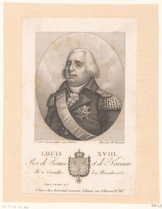 Portret van Lodewijk XVIII