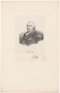 Portret van Lodewijk XVIII van Frankrijk