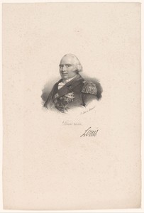 Portret van Lodewijk XVIII van Frankrijk