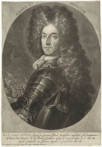 Portret van Lord John Cutts