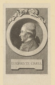 Portret van Lorenz Crell