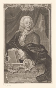 Portret van Lorenz Heister