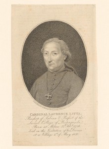 Portret van Lorenzo Litta