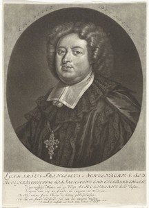 Portret van Lothar Franz, graaf van Schönborn, keurvorst en aartsbisschop van Mainz