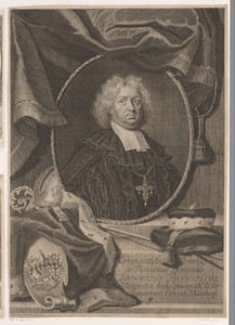Portret van Lothar Franz, Reichsgraf von Schönberg, keurvorst en aartsbisschop van Mainz