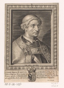 Portret van Lotharius I