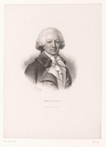 Portret van Louis-Antoine Bougainville