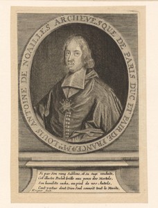 Portret van Louis-Antoine de Noailles