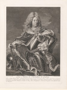 Portret van Louis Antoine de Pardaillan de Gondrin
