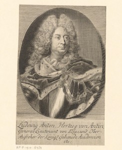 Portret van Louis-Antoine de Pardaillan de Gondrin, hertog van Antin