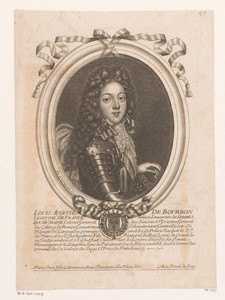 Portret van Louis Auguste de Bourbon, hertog van Maine