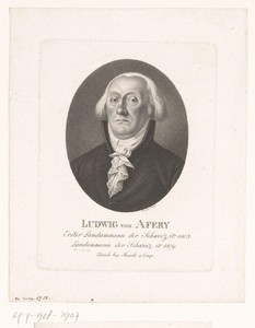 Portret van Louis d'Affry