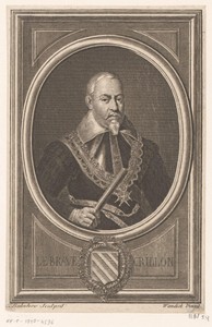 Portret van Louis de Balbes de Berton de Crillon