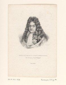 Portret van Louis de Rouvroy, hertog van Saint-Simon en Vermandois