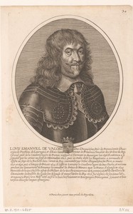 Portret van Louis-Emmanuel d'Angoulême