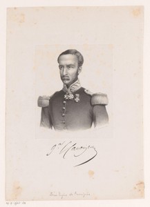 Portret van Louis-Eugène Cavaignac