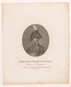 Portret van Louis Ferdinand von Preußen
