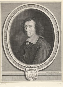 Portret van Louis-François de la Baume de Suze